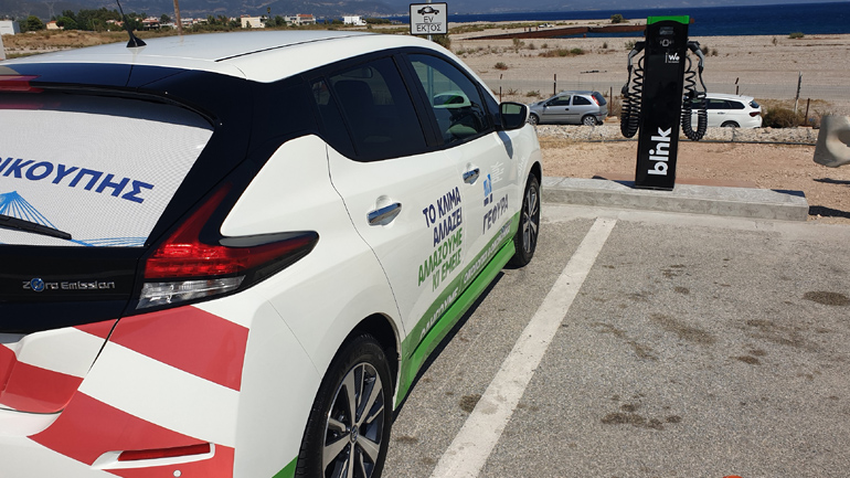 Δωρεάν φόρτιση για ηλεκτρικά οχήματα στην γέφυρα Ρίου Αντιρρίου